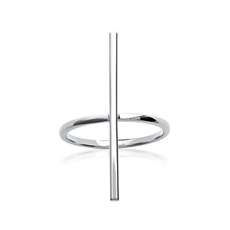 Bague argent 925/000 rhodiée HCCHAAA