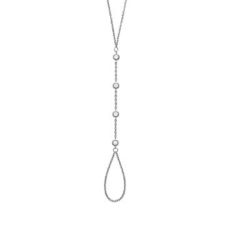 Bracelet argent 925/000 rhodiée oz micro serti 871JK818