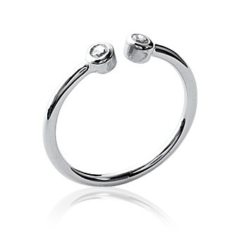 Bague argent 925/000 rhodiée oz BCCGFBA