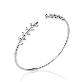 Jonc argent 925/000 rhodiée oz 871JK156