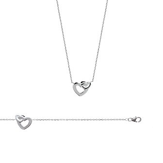 Collier argent 925/000 rhodiée 