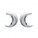 Boucles d'oreilles argent rhodiée 925/000