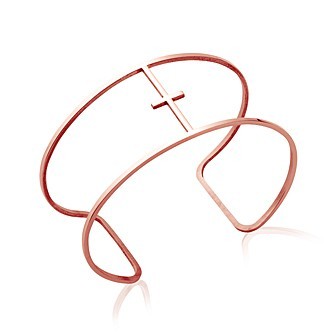 Jonc acier 316 L métal rose