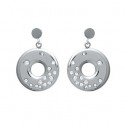 Boucles d'oreilles femme en acier 316 L oz