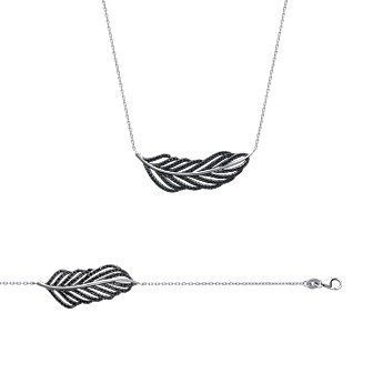 Bracelet femme argent rhodiée 925/000 