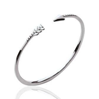 Jonc argent 925/000 rhodiée oz 871JK256