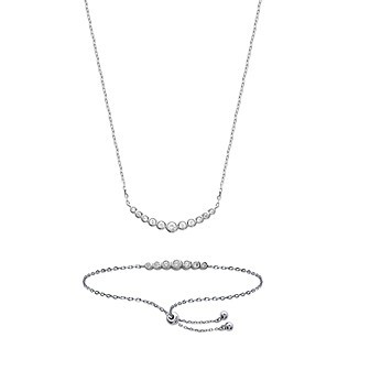 Collier argent 925/000 rhodiée oz