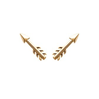 Boucles d'oreilles plaqué-or 750/000 3 microns