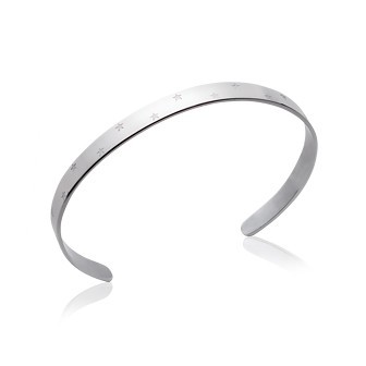 Jonc acier 316 L femme