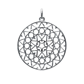 Pendentif argent 925/000 rhodiée HHGDCAA