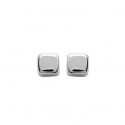 Boucles d'oreilles argent rhodiée 925/000
