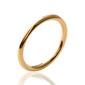 Alliance plaqué-or 750/000 3 microns CCDGBAA