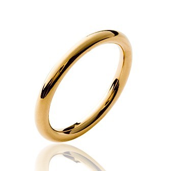 Alliance plaqué-or 750/000 3 microns CCDGCAA