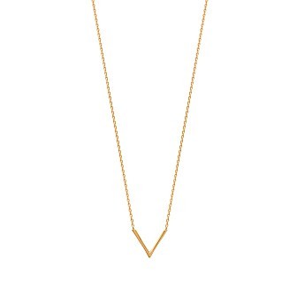Collier plaqué-or 750/000 3 microns