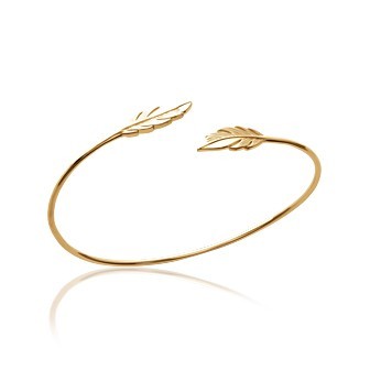 Jonc plaqué-or 750/000 3 microns