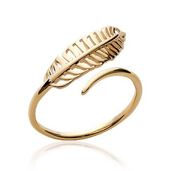 Bague plaqué-or 750/000 3 microns CCDGHAA