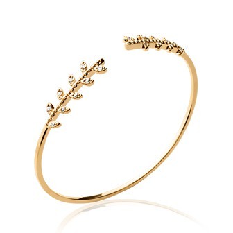 Bracelet plaqué-or 750/000 3 microns oz