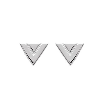 Boucles d'oreilles argent rhodiée 925/000 75FG800