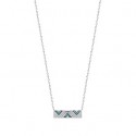 Collier argent 925/000 rhodiée ps