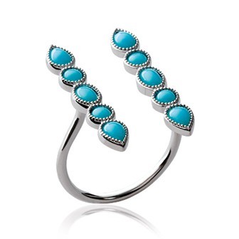 Bague argent 925/000 rhodiée HCEAGAA