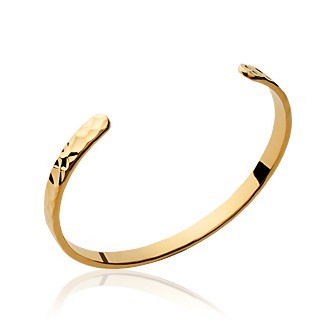 Jonc plaqué-or 750/000 3 microns 9214TY56