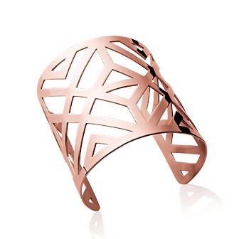 Jonc acier 316 L métal rose