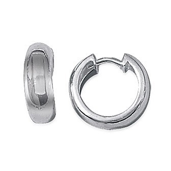 Créole argent 925/000 rhodiée