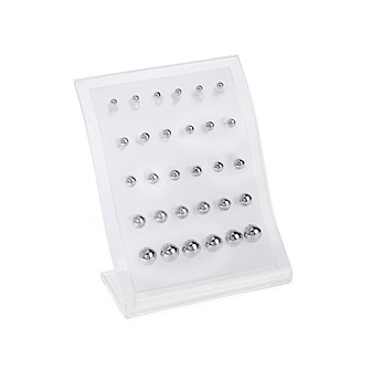 Présentoir boucles d'oreilles argent 925/000 