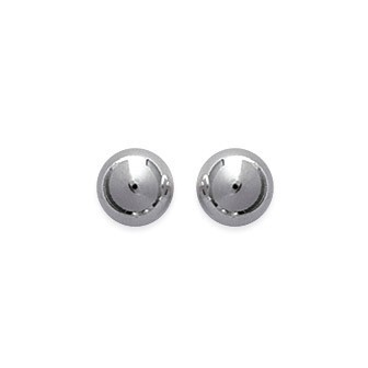 Boucles d'oreilles argent rhodiée 925/000