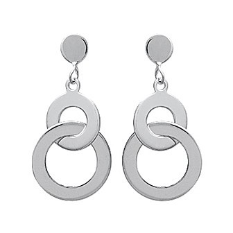 Boucles d'oreilles argent 925/000