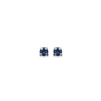 Boucles d'oreilles tige argent cristal