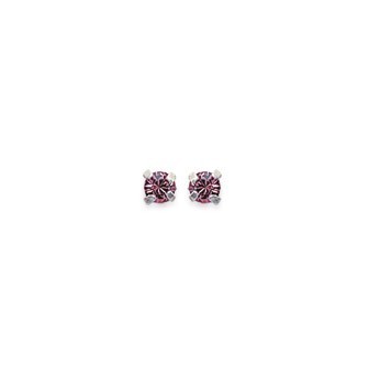 Boucles d'oreilles tige argent cristal 