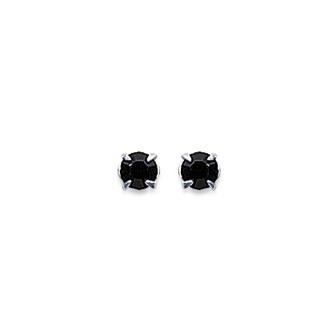 Boucles d'oreilles tige argent cristal