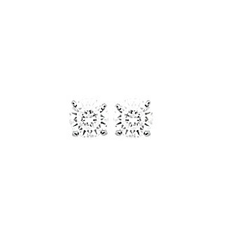 Boucles d'oreilles argent 925/000 rhodiée oz 