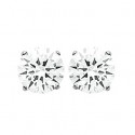 Boucles d'oreilles argent 925/000 rhodiée oz