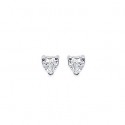 Boucles d'oreilles argent 925 rhodié oz 
