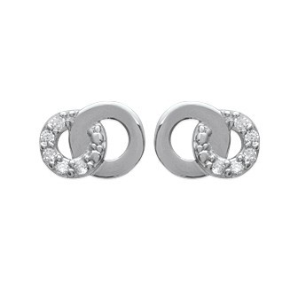 Boucles d'oreilles argent 925/000 rhodiée oz OP91510