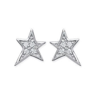 Boucles d'oreilles argent 925/000 rhodiée oz OP75010