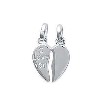 Pendentif argent 925/000 rhodiée