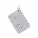 Pendentif argent 925/000 rhodiée