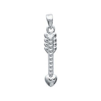 Pendentif argent 925/000 rhodiée