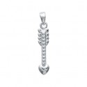 Pendentif argent 925/000 rhodiée