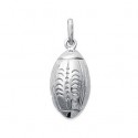 Pendentif argent 925/000 rhodiée