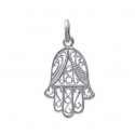 Pendentif argent 925/000 rhodiée
