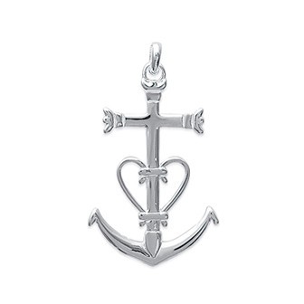 Pendentif argent 925/000 rhodiée LM7481146