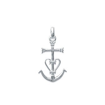 Pendentif argent 925/000 rhodiée