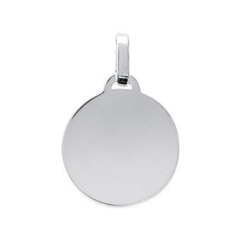 Pendentif argent rhodiée 925/000 personnalisable LM7826300