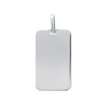 Pendentif argent 925/000 personnalisable 