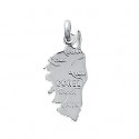 Pendentif argent 925/000 la Corse