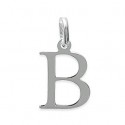 Pendentif argent 925/000 lettre B
